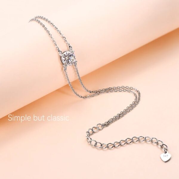 D Color Moissanite Bracelet Gift - Image 15