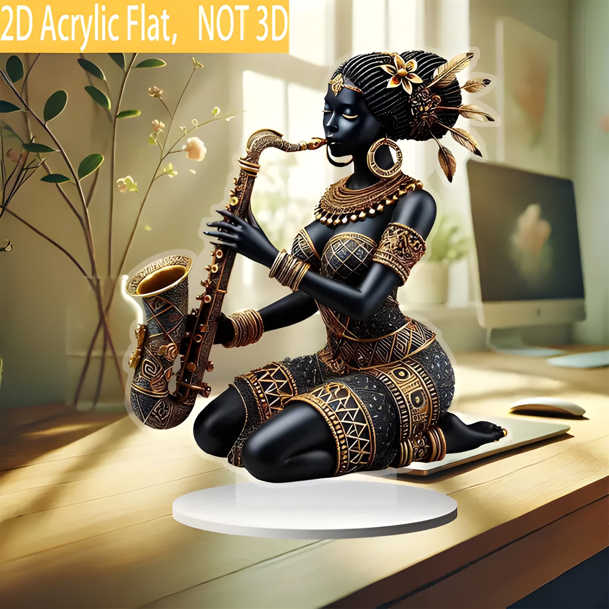 African lady figurine
