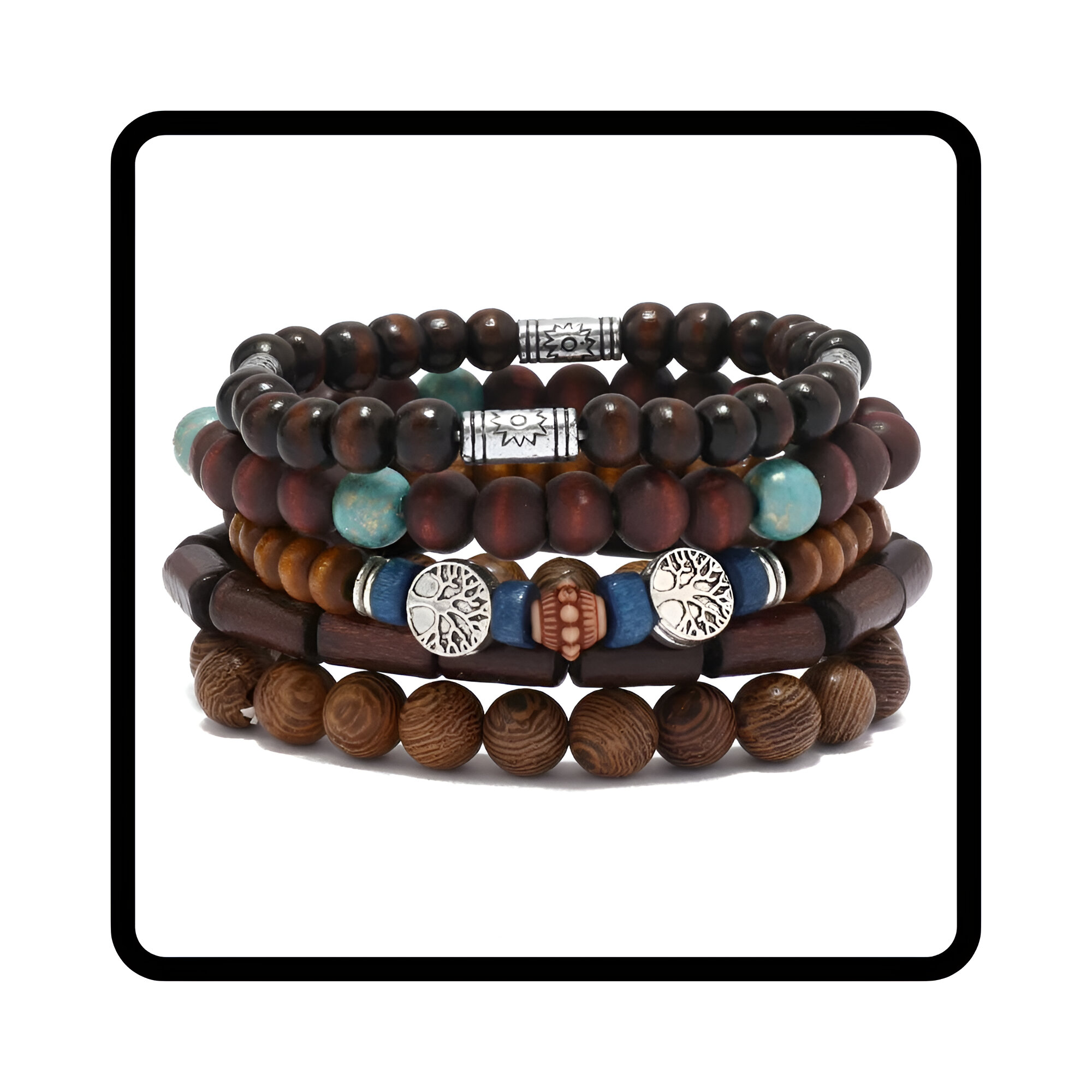 bohemian bracelet set