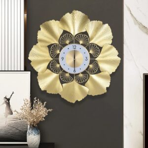 Ginkgo Biloba Wall Clock