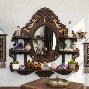 Gothic Crystal Display Shelf