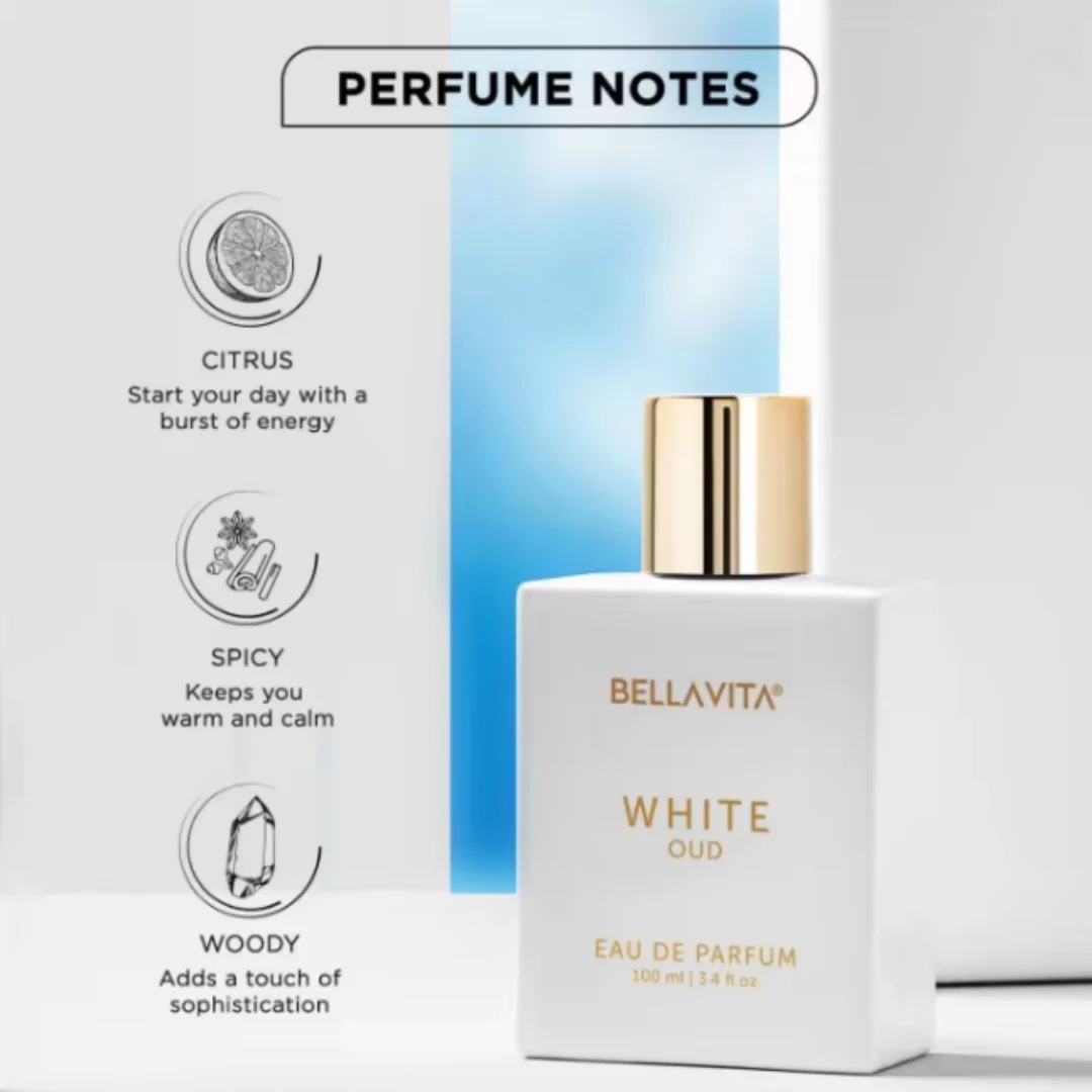 Bella Vita Luxury White Oud Eau de Parfum 100ml - Image 4