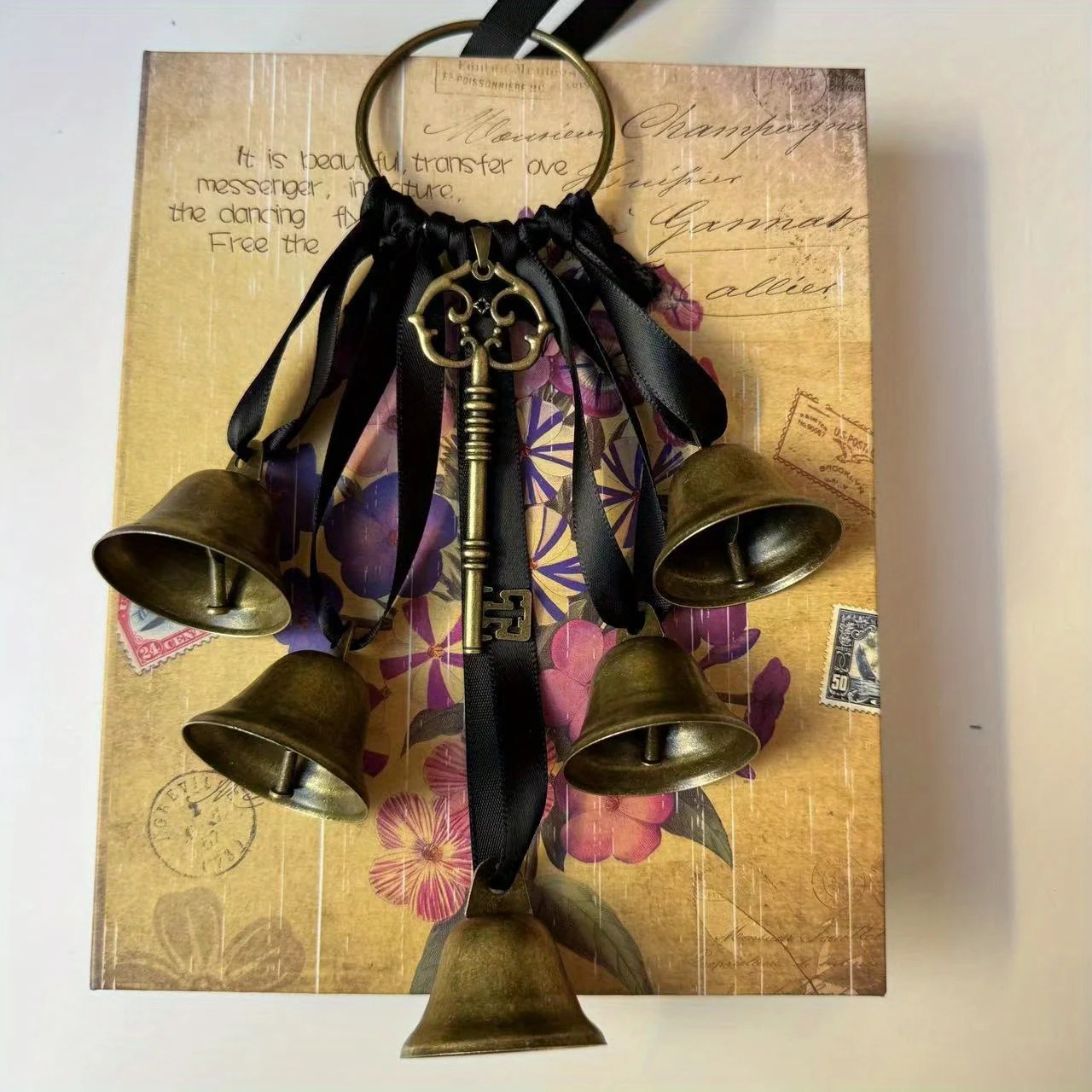 Witches Bells for Door Protection – Vintage Key Bell Door Hanger - Image 3