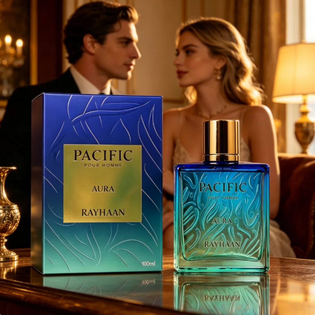 Rayhaan Pacific Aura Eau de Parfum for Men - Image 5