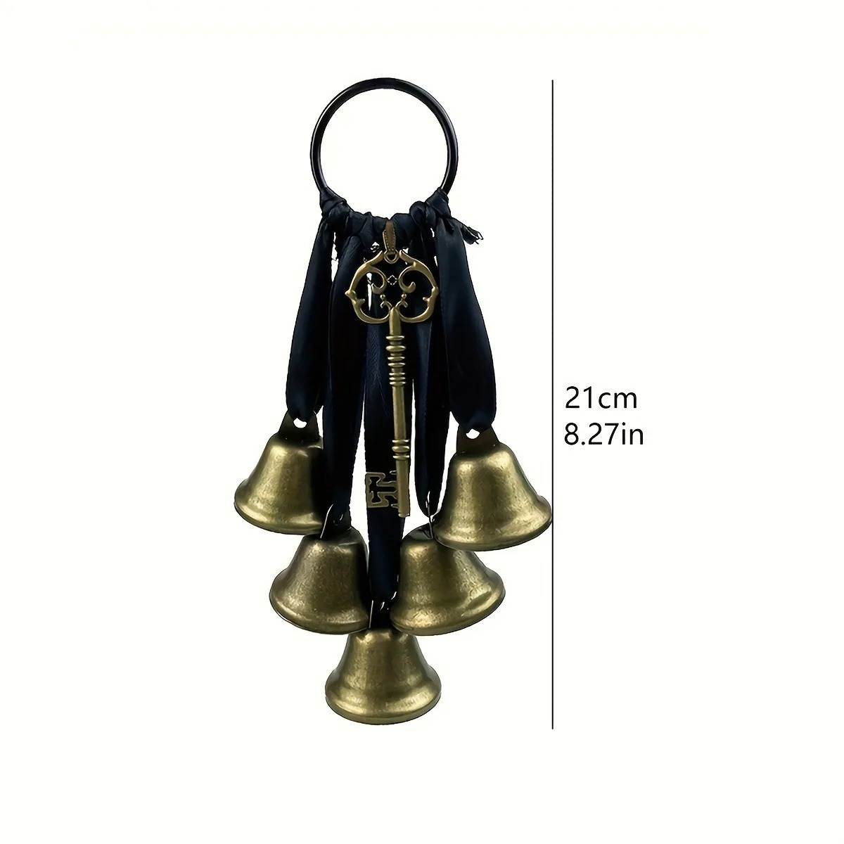Witches Bells for Door Protection – Vintage Key Bell Door Hanger - Image 4