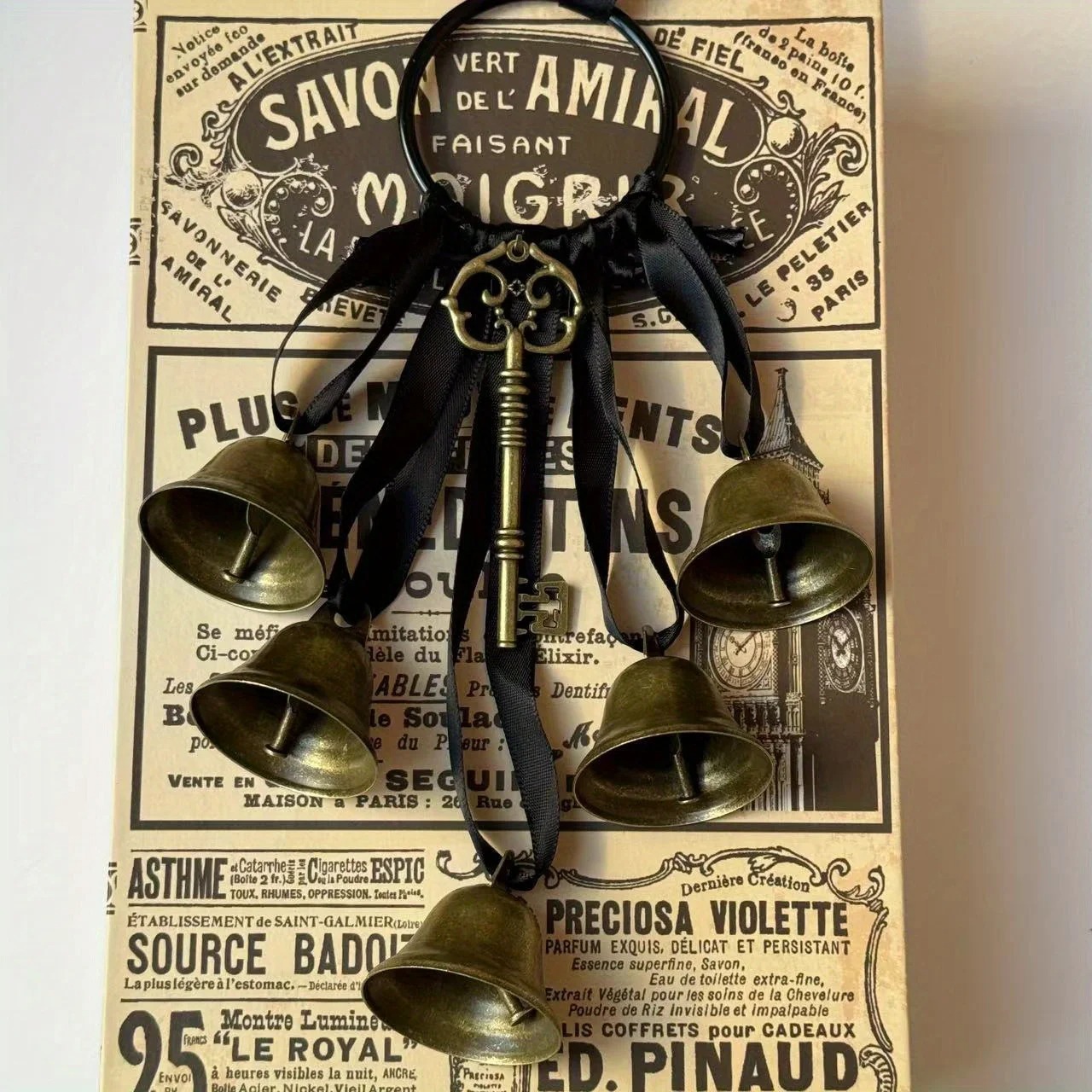 Witches Bells for Door Protection – Vintage Key Bell Door Hanger - Image 5