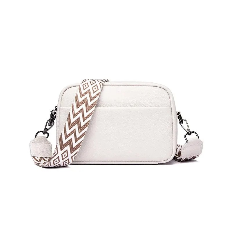 Genuine Leather Crossbody Handbag