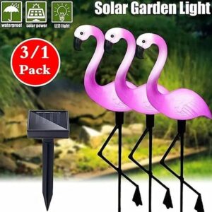 LED Solar Flamingo Garden Lights
