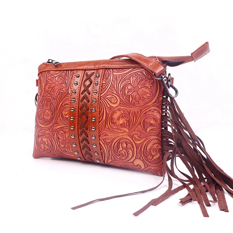 Bohemian Tassel Crossbody Bag - Image 5