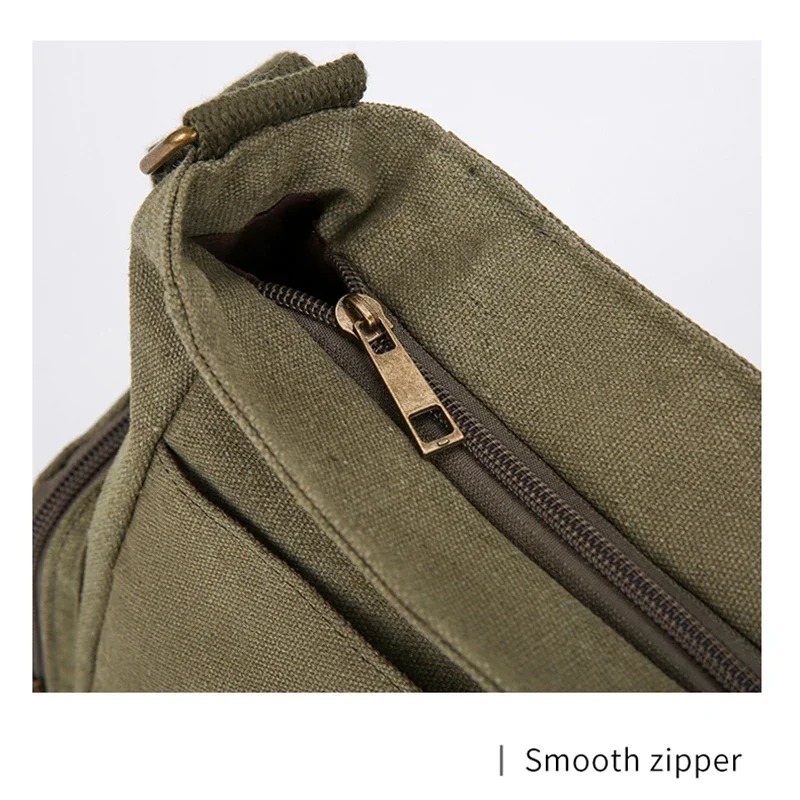Artistic Dragonfly Print Canvas Shoulder Bag - Image 5